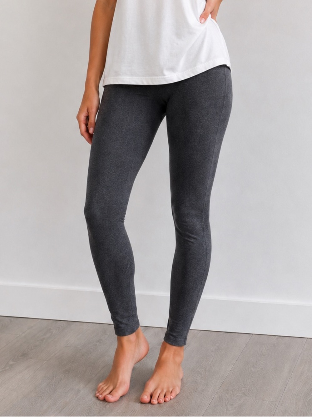 Victoria's Secret PINK Gray Skinny Leggings Women's Small Y2K Yoga Lounge Pants